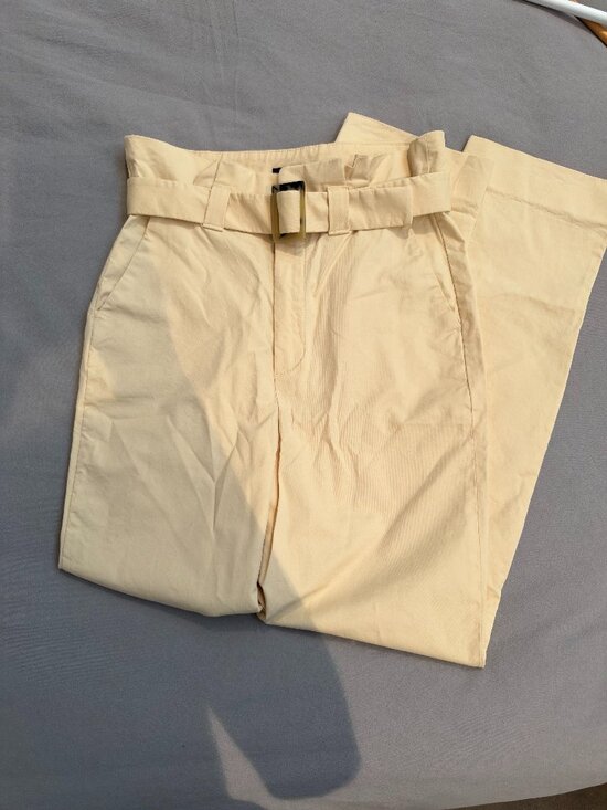 Massimo Dutti Pants - Massimo Dutti Paperbag Waist Trouser Pants